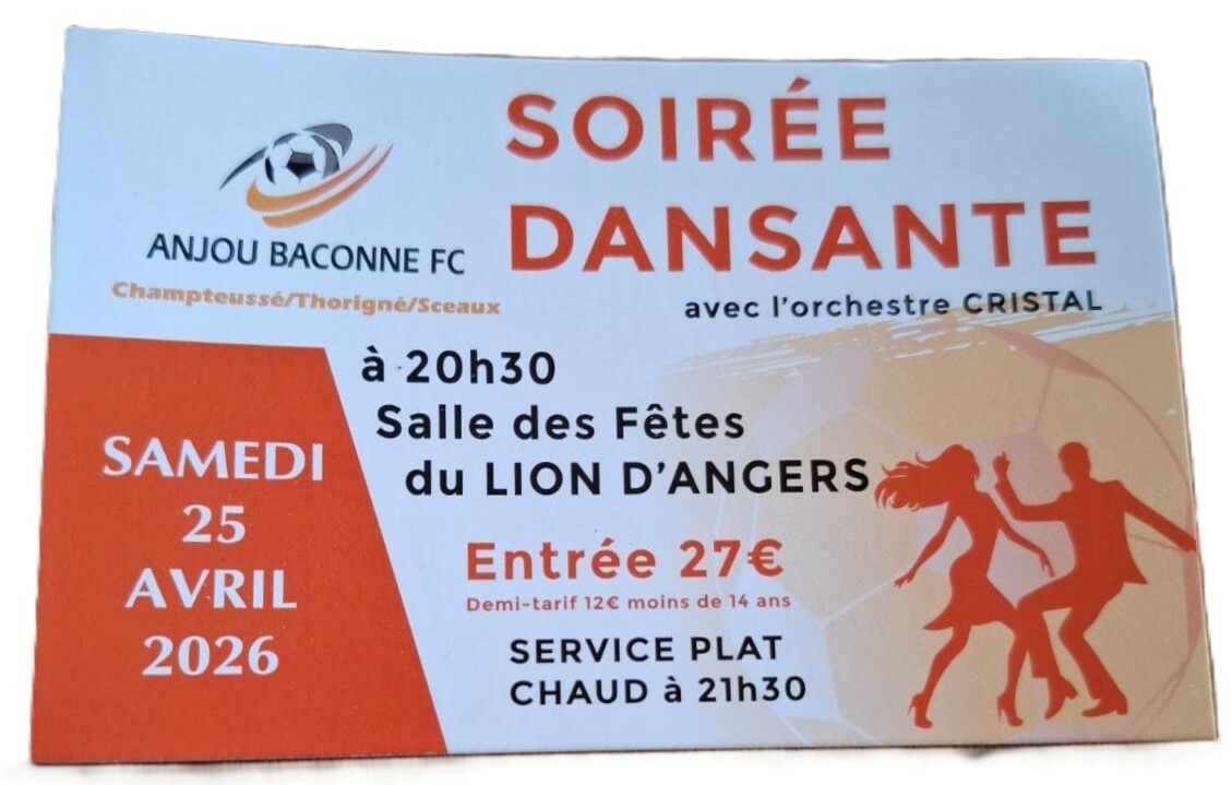 Pensez à réserver vos places pour le Bal